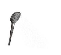 Hansgrohe Douchette à main Raindance Select E 120 – 3 jets – Noir chromé brossé (26520340)