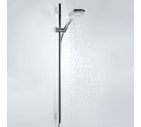 hansgrohe Raindance Select E Set de douche avec barre et tablette, 3 jets, 26621000,