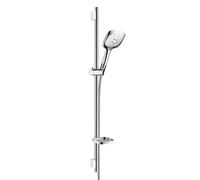 hansgrohe Raindance Select E Set de douche avec barre et tablette, 3 jets, 27857000,