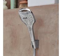 hansgrohe Raindance Select E Set de douche avec support, 3 jets, 26720000,