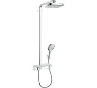 hansgrohe Raindance Select E - Système de douche Showerpipe 300 2jet avec mitigeur thermostatique chrome