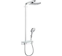 hansgrohe Raindance Select E - Système de douche Showerpipe 300 2jet avec mitigeur thermostatique chrome