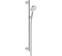 Hansgrohe Raindance select s 120 ensemble barre de douche ecosmart comfort 90 cm. chr-blanc 26323400