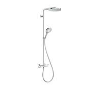 Hansgrohe Raindance Select S Colonne de douche 240 1 jet PowderRain avec thermostat chrome 27633000
