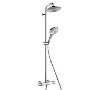 hansgrohe Raindance Select 240 Showerpipe 27116000 Ecosmart, bras de douche 450 mm, pivotante