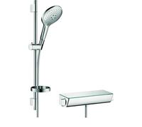 SystÃšme de douche Raindance Select S en surface 150 avec thermostat Ecostat Select et rail de douche 65 cm, 27036, Coloris: chrome - 27036000