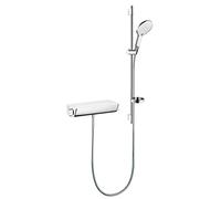 hansgrohe Raindance Select S 150 Combi 27037400 avec Ecostat Select , blanc chromé , DN 15, 90 cm