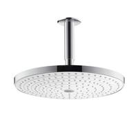Hansgrohe Douche Raindance Select 27337400 S 300 2jet Blanc/Chromé avec raccord de plafond