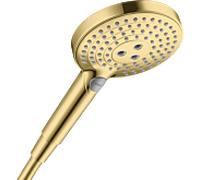 Hansgrohe Douchette à main Raindance Select S 120 3 jets Optique en or poli