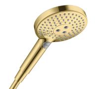 hansgrohe Raindance Select S douchette à main 120 3jet, 26530990, Couleur: Optique en or poli
