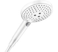 hansgrohe Raindance Select S douchette à main 26530700 DN 15, 3jet, pomme de douche Ø 125 mm, blanc mat