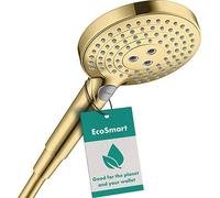 Hansgrohe douchette à main Raindance Select S 120 3 jets EcoSmart Optique en or poli