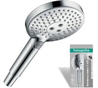 Hansgrohe Douchette à main Raindance Select S 120 26530000 – chromé, 3 jets, Ø 125 mm