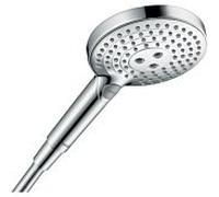 hansgrohe Raindance Select S Douchette à main 120, 3jet, PowderRain, EcoSmart+, chrome, 26516000