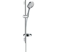 hansgrohe Raindance Select set de douche 26632000 S 120, chromé , avec Raindance Select douche de 65 cm, EcoSmart