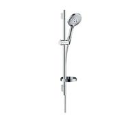 hansgrohe Raindance Select S Set de douche 120 3 jet avec barre Unica'S puro 65 cm et porte-savon, chromé, 26630000