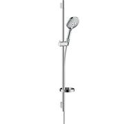 hansgrohe Raindance Select S Set de douche 120 3 jet avec barre Unica'S puro 90 cm et porte-savon, chromé, 26631000