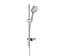 hansgrohe Raindance Select S Set de douche avec barre et tablette, 3 jets, 26630000,