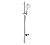 hansgrohe Raindance Select S Set de douche avec barre et tablette, 3 jets, 26631400,