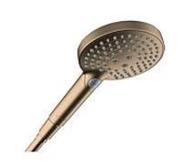 Hansgrohe Douchette à main Raindance Select S 120 – 3 jets PowderRain – Bronze brossé