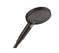 hansgrohe Raindance Select S120 douchette 26014670 noir mat, pommeau de douche, pommeau de douche