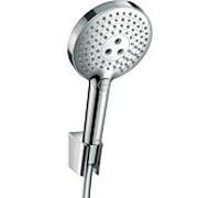 Hansgrohe Set de bain Raindance Select S120 chromé, tuyau 160 cm Isiflex