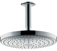 hansgrohe douche de Raindance Select 26467000 S 240 2jet, chromé , avec raccord de plafond