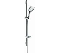hansgrohe Raindance Select E - Ensemble de douche 150 3jet avec barre de douche 900 mm chrome