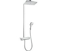 hansgrohe Raindance Select Showerpipe 27286000 E 360 1Jet, chrome, avec bras de douche 380 mm
