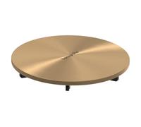 hansgrohe RainDrain 60058140 Staro Kit complet de bonde pour receveur de douche, couvercle de bonde de douche 90 mm, corps de base requis vendu séparément, bronze brossé