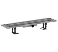 hansgrohe RainDrain Compact kit complet caniveau de douche 56165000 pour plat Plomberie , à carreler, 700 mm, chromé