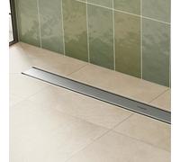 hansgrohe RainDrain Compact Caniveau de douche, set complet, pour une installation à plat DN 40, 56164800,