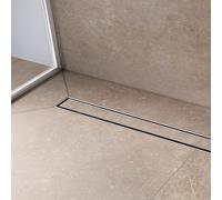hansgrohe RainDrain Compact Caniveau de douche, set complet, pour une installation standard DN 40, 56163000,