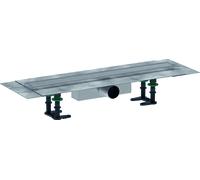hansgrohe RainDrain Compact kit complet Caniveau de douche 600, pour installation standard, acier inoxydable brossé, 56174800
