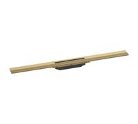 Hansgrohe Caniveau de douche RainDrain Flex 80 cm, kit de finition, raccourcable, bronze brossé