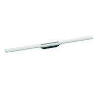 Hansgrohe Caniveau de douche RainDrain Flex 1000 mm courbé Set de finition Blanc mat 56046700