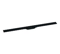 Hansgrohe Caniveau de douche RainDrain Flex 1200 mm courbé pour montage mural Noir mat