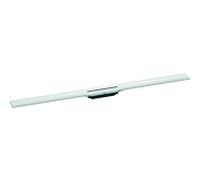 Hansgrohe Caniveau de douche RainDrain Flex 1200 mm courbé pour montage mural blanc mat 56054700