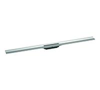 Hansgrohe Caniveau de douche RainDrain Flex 1200 mm courbé montage mural acier inoxydable brossé
