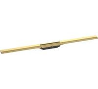 Hansgrohe Set de finition Caniveau de douche RainDrain Flex 1000 mm 56046990 - or poli courbé