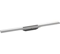 hansgrohe RainDrain Flex Set de finition Caniveau de douche 800mm recoupable, 56044800, Couleur: acier inoxydable brossé