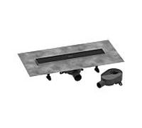 hansgrohe RainDrain Go 500 ensemble complet DR 500 56270670 back.beflies.Stand./flat Instal.MSW