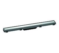 hansgrohe RainDrain Match caniveau de douche 56037000 70cm, set de finition, avec réglage en hauteur Rahmen , chromé