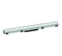 Hansgrohe Caniveau de douche RainDrain Match 56037700, 70 cm, cadre réglable, blanc mat
