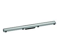 Hansgrohe Caniveau de douche RainDrain Match 56040800 90cm – Finition, cadre réglable, inox brossé