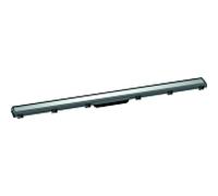 hansgrohe RainDrain Match caniveau de douche 56041000 100cm, set de finition, avec réglage en hauteur Rahmen , chromé