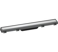 hansgrohe Caniveau de douche RainDrain Match 56036000 60cm, set de finition, avec Rahmen réglable en hauteur, chromé