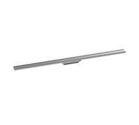 hansgrohe RainDrain Original Set de finition Caniveau de douche, 1200mm, hauteur réglable, acier inoxydable brossé, 56201800 - 56201800