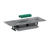 hansgrohe RainDrain uBox universal Corps d’encastrement (set complet), pour une installation à plat DN 40, 56016180,