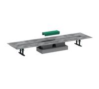 hansgrohe RainDrain uBox universal Corps d'encastrement pour caniveau de douche, pour une installation à plat DN 40, 56020180,